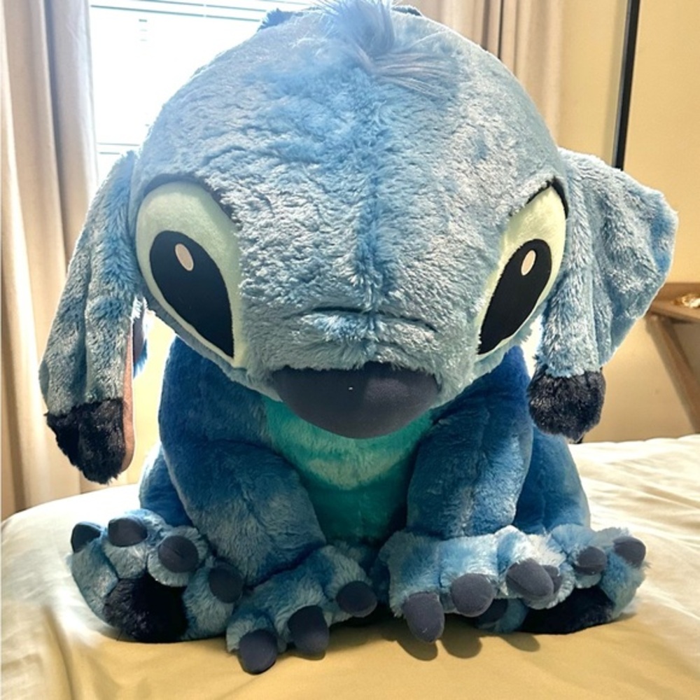 Blue Plush Reptile Toy